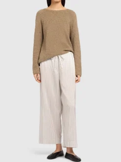 Pullover Kathy in cotone bouclé