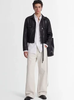 Raf 5-pocket standard leather jacket