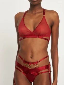 Reggiseno Art Deco in maglia