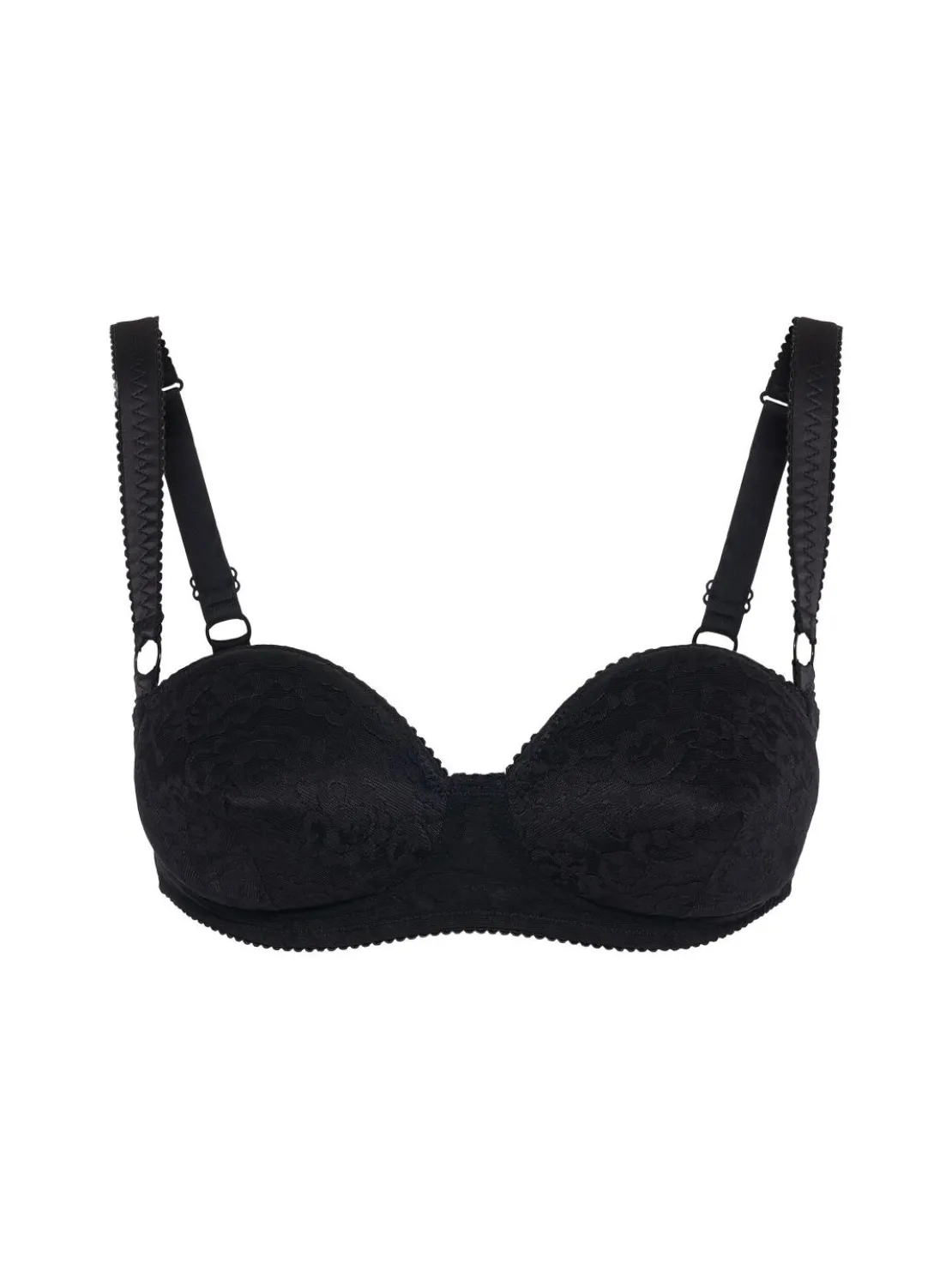 Reggiseno in raso e pizzo
