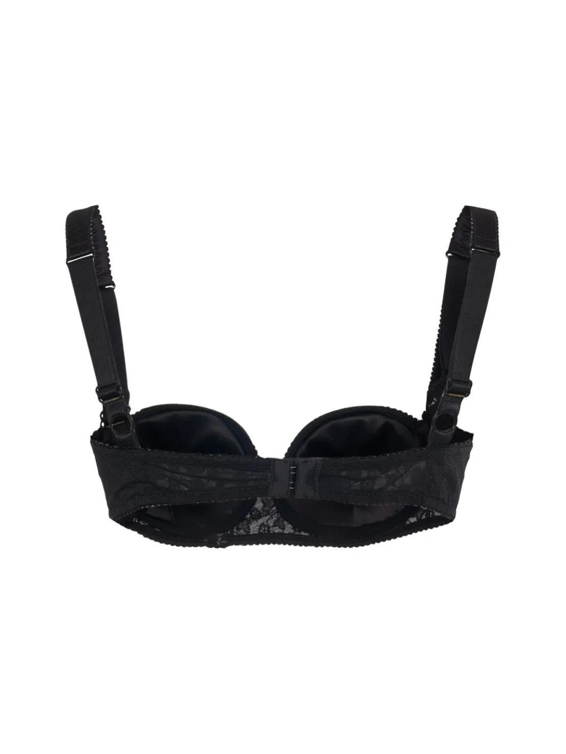 Reggiseno in raso e pizzo