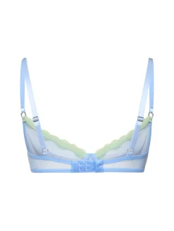Reggiseno in tulle trasparente