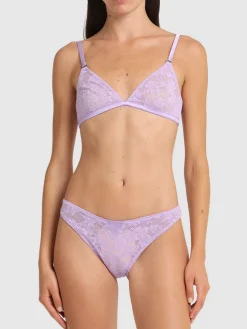 Reggiseno triangolare Le Stretch in pizzo