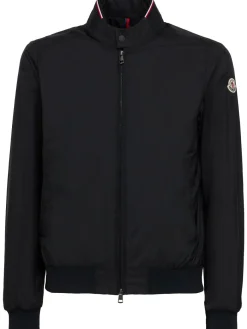 Reppe nylon rain windbreaker jacket