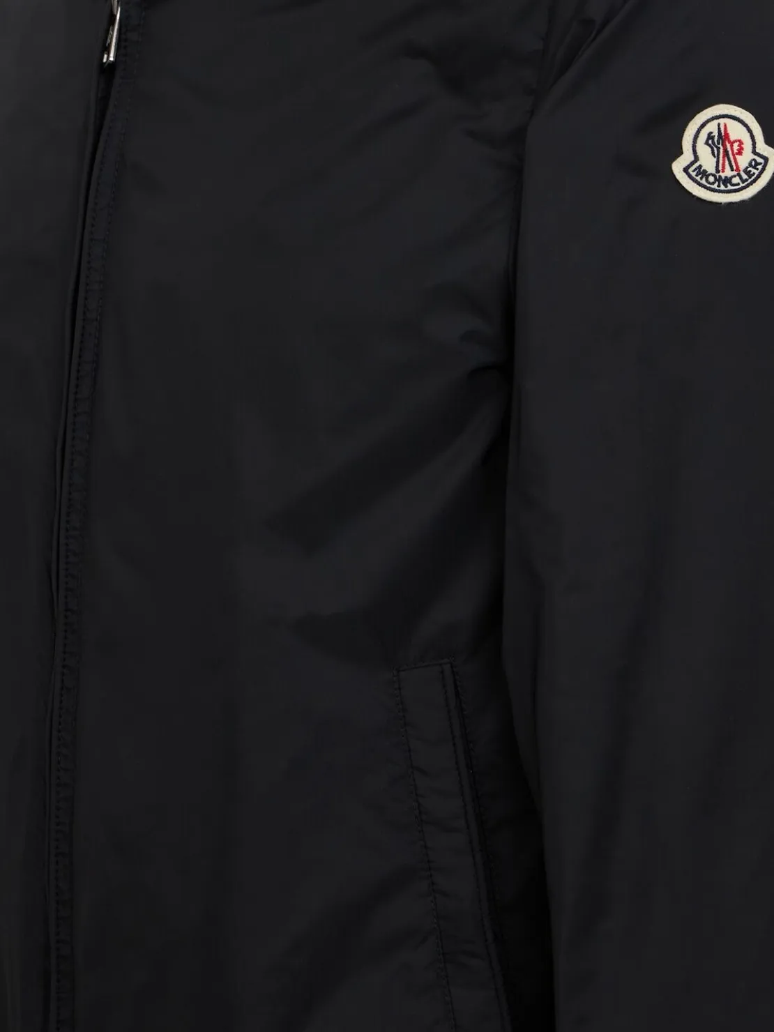 Reppe nylon rain windbreaker jacket