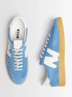 Retro suede sneakers