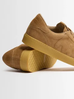 Retro Trainer suede lace-up sneakers