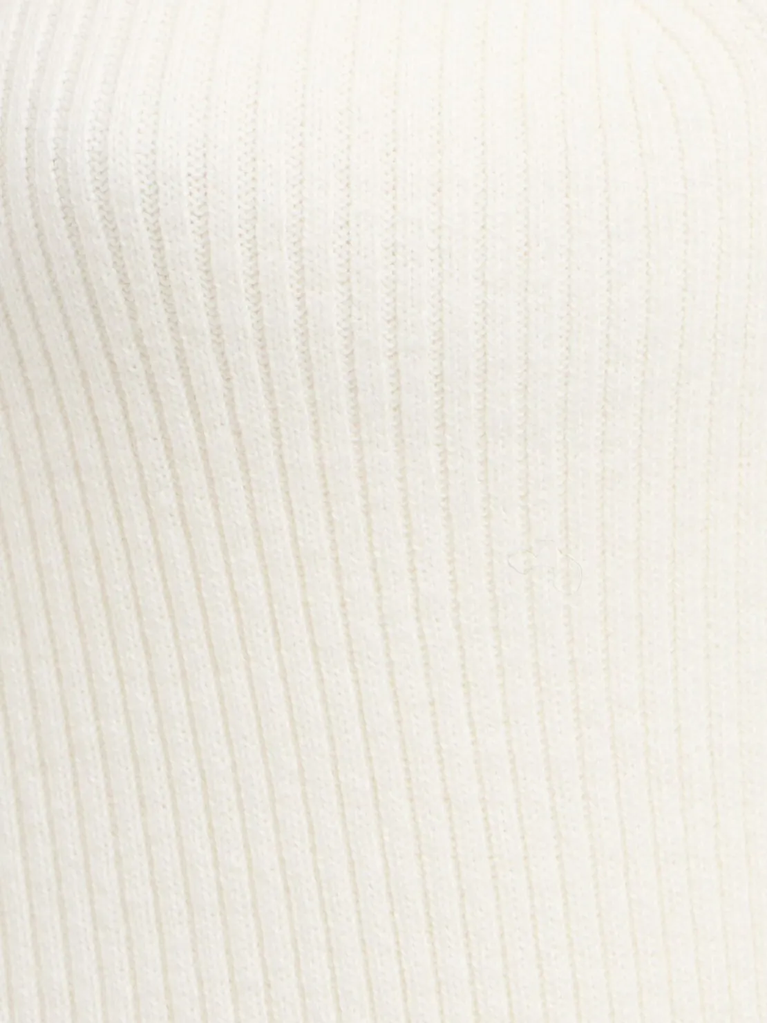 Ribbed cotton tank top