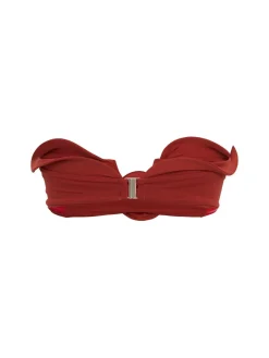 Rose detail bikini top