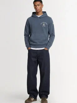 Rowing logo cotton hoodie sweatshirt