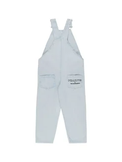 Salopette in denim di cotone