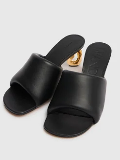 Sandali Chain in pelle 75mm