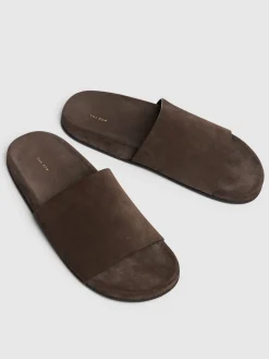 Sandali Hugh in pelle