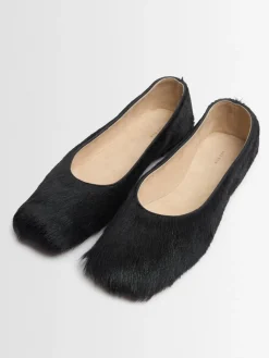 Scarpe basse Square Ballet in pelle