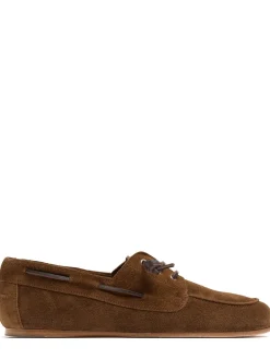 Scarpe da barca D2 College in camoscio