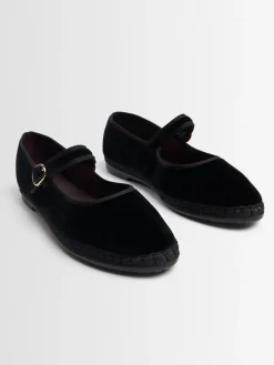 Scarpe Mary Jane Antonia in velluto