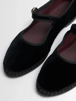 Scarpe Mary Jane Antonia in velluto