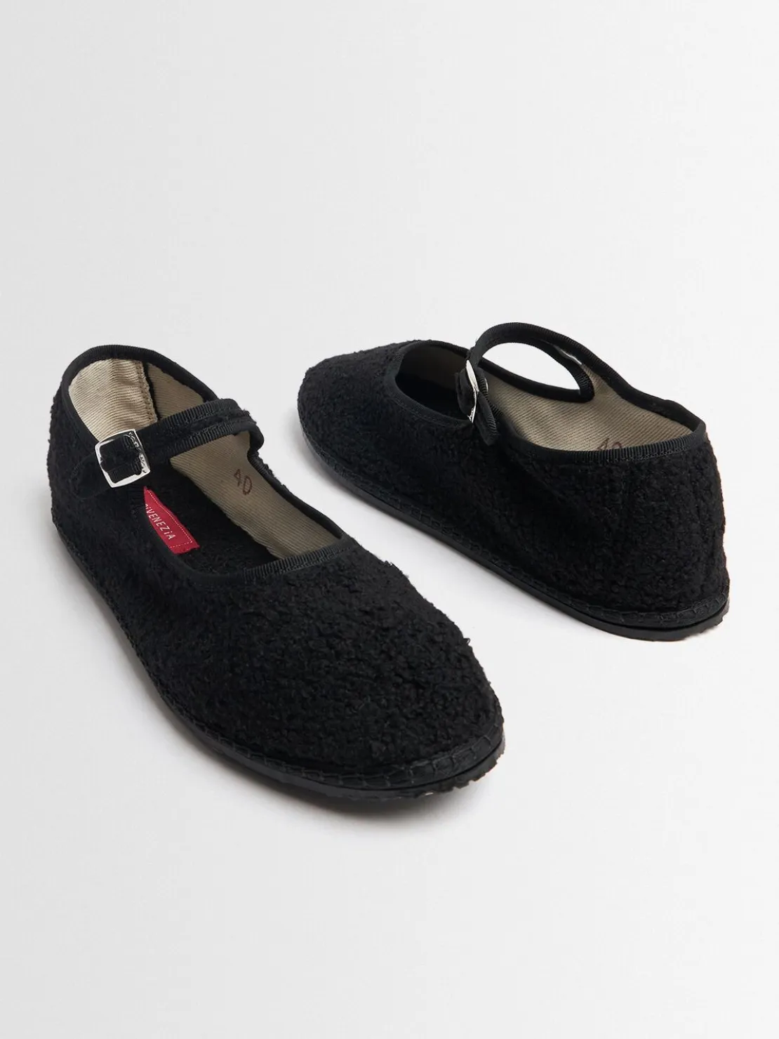 Scarpe Mary Jane Bennet in teddy 10mm