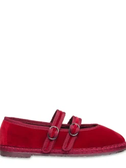 Scarpe Mary Jane Claire in velluto