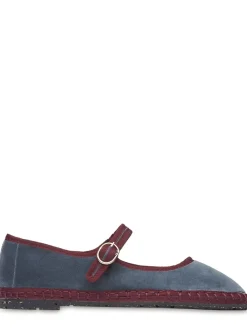 Scarpe Mary Jane Georgina in velluto