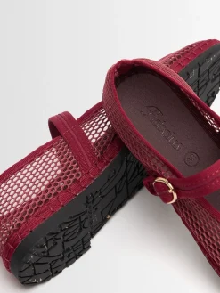 Scarpe Mary Jane Isabella in mesh