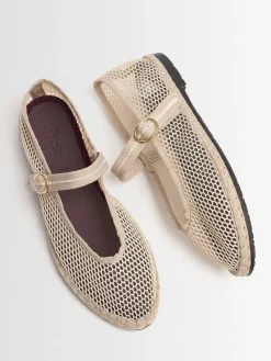 Scarpe Mary Jane Isabella in mesh