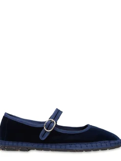 Scarpe Mary Jane Molly in velluto