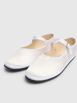 Scarpe Mary Jane Snow White in seta 10mm
