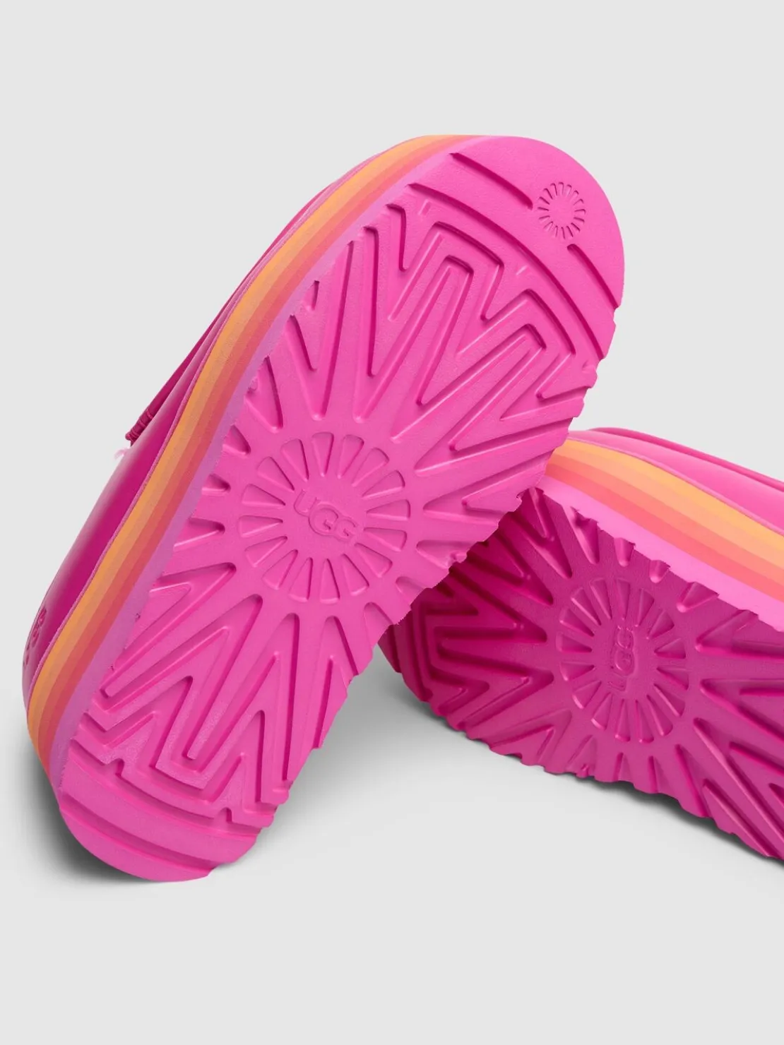 Scarpe platform U URSeen Raspberry Multi