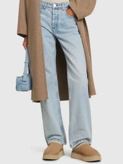 Scarpe Tazz in shearling con platform 40mm