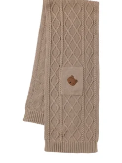 Sciarpa in maglia di cotone