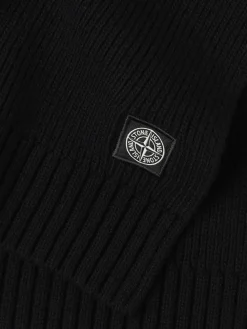 Sciarpa in maglia di misto lana