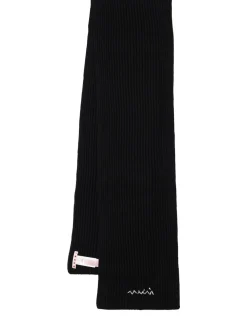 Sciarpa in maglia di misto lana