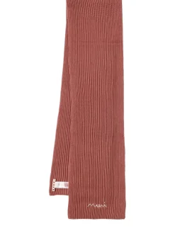 Sciarpa in maglia di misto lana