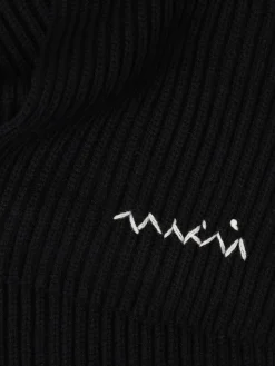 Sciarpa in maglia di misto lana