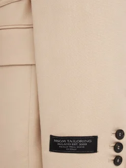 Self-tie blazer