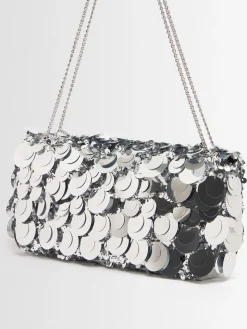 Sequined shoulder bag