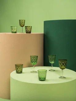 Set di 4 bicchieri da vino Tie Up