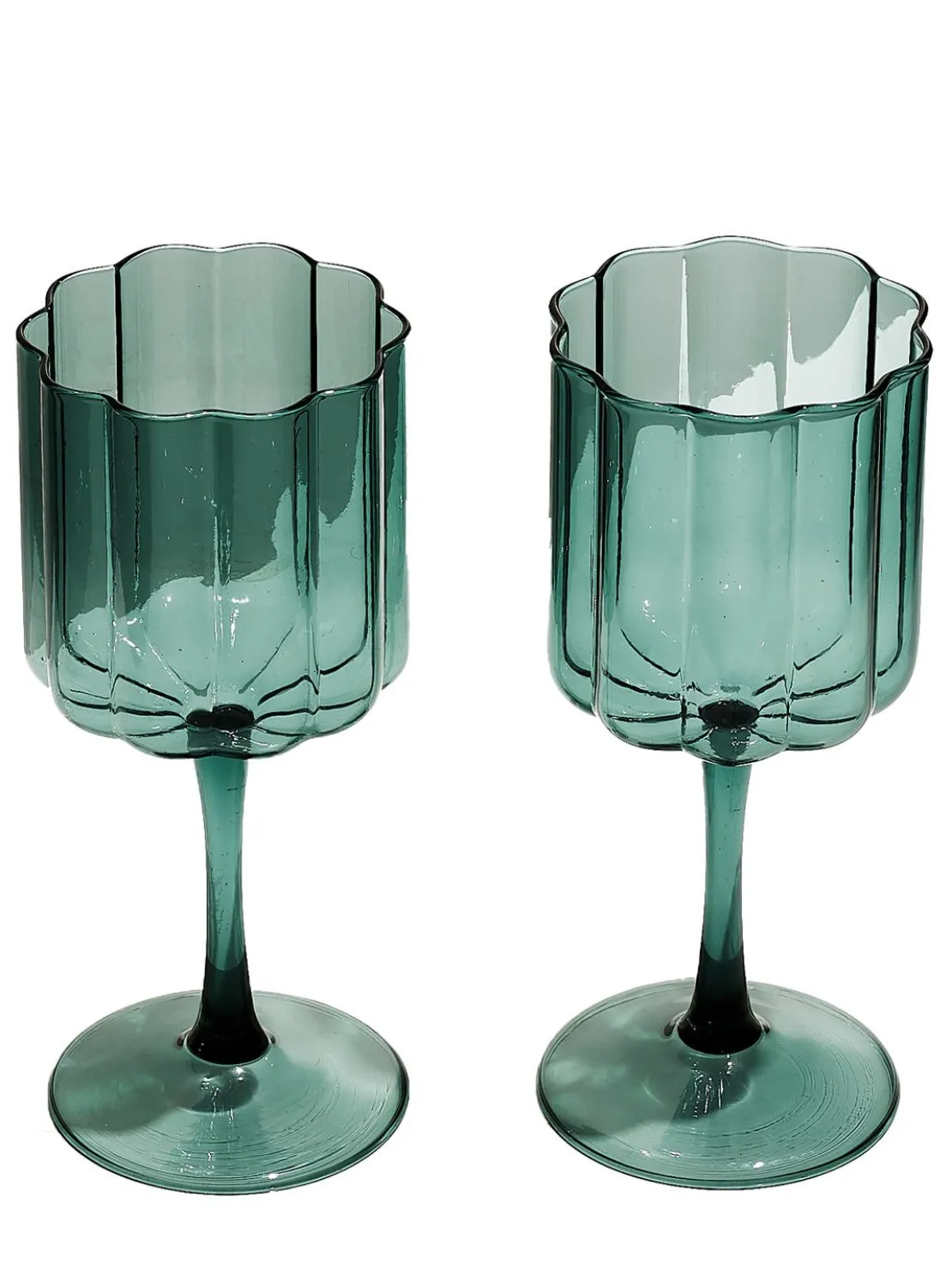 Set di 2 bicchieri da vino Wave