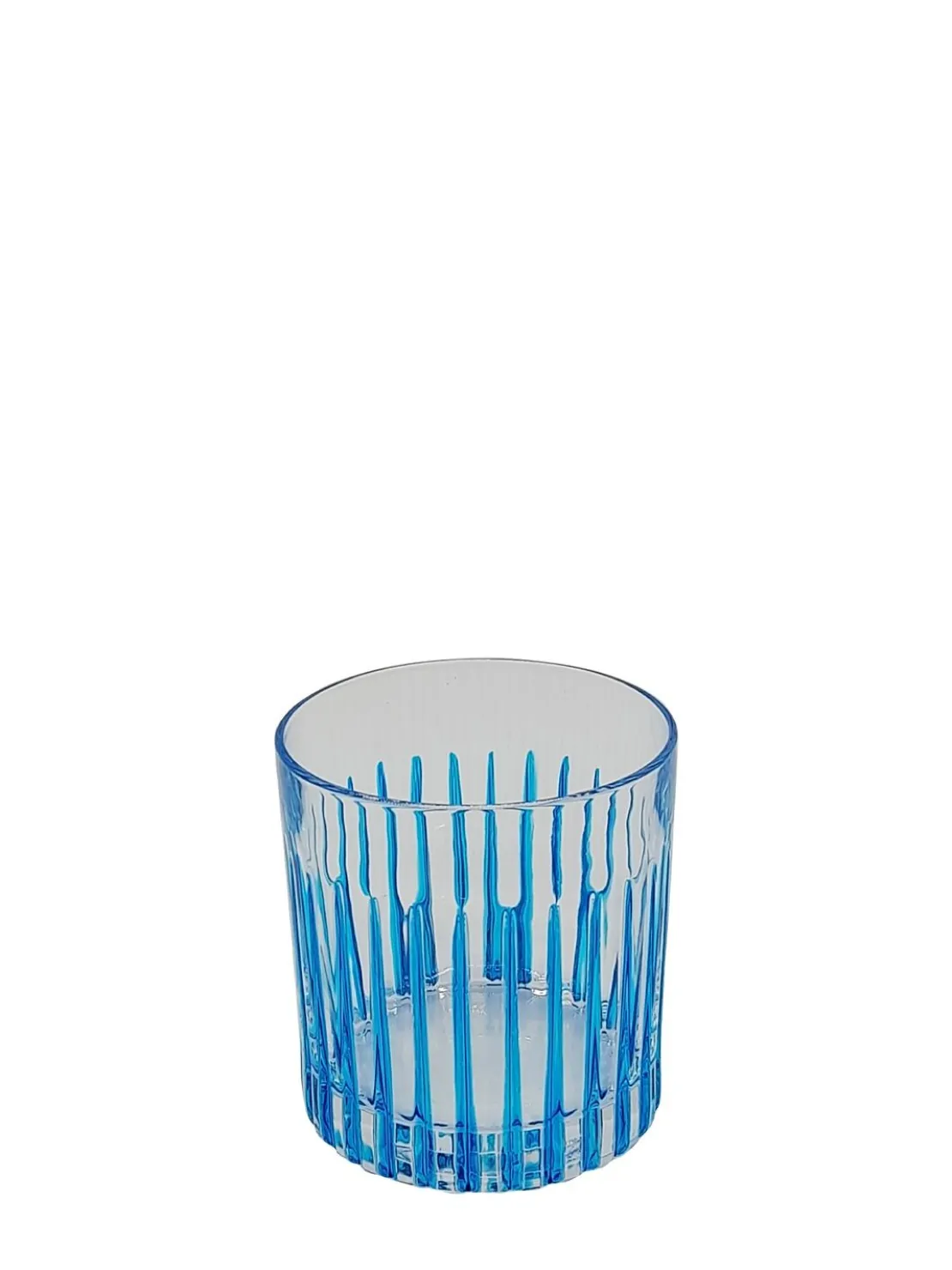 Set di 4 bicchieri in cristallo dipinti a mano
