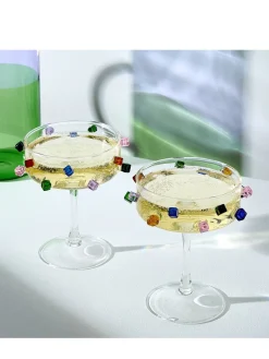 Set di 2 bicchieri Jewel
