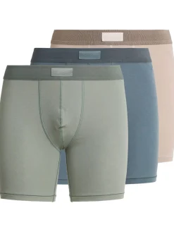 Set di 3 boxer stretch