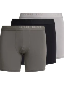 Set di 3 boxer stretch