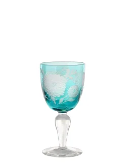 Set di 6 calici da vino Peony multicolor