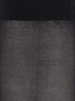 Set di 3 collant in nylon con logo