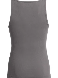 Set di di 3 tank top in misto cotone a costine