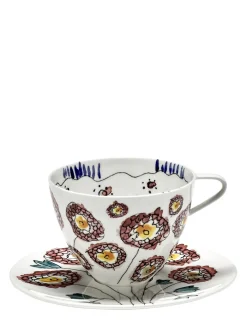 Set di due tazze e piattini Anemone