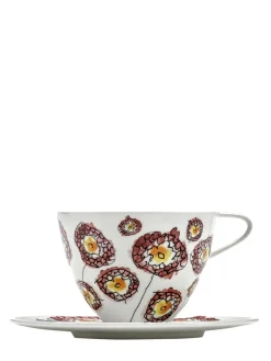 Set di due tazze e piattini Anemone