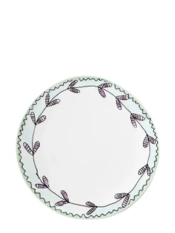Set di 2 piatti da dessert Blossom Milk