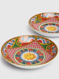 Set di 2 piatti fondi Sole Carretto